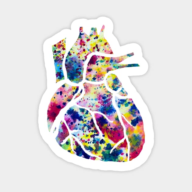 Funfetti Heart (Dark Background Pattern) Sticker by ayemfid